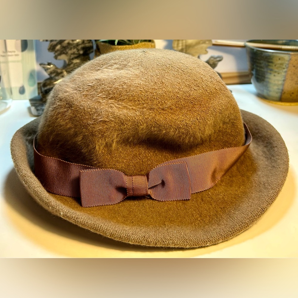 VNTG Kangol Brown Wool Hat